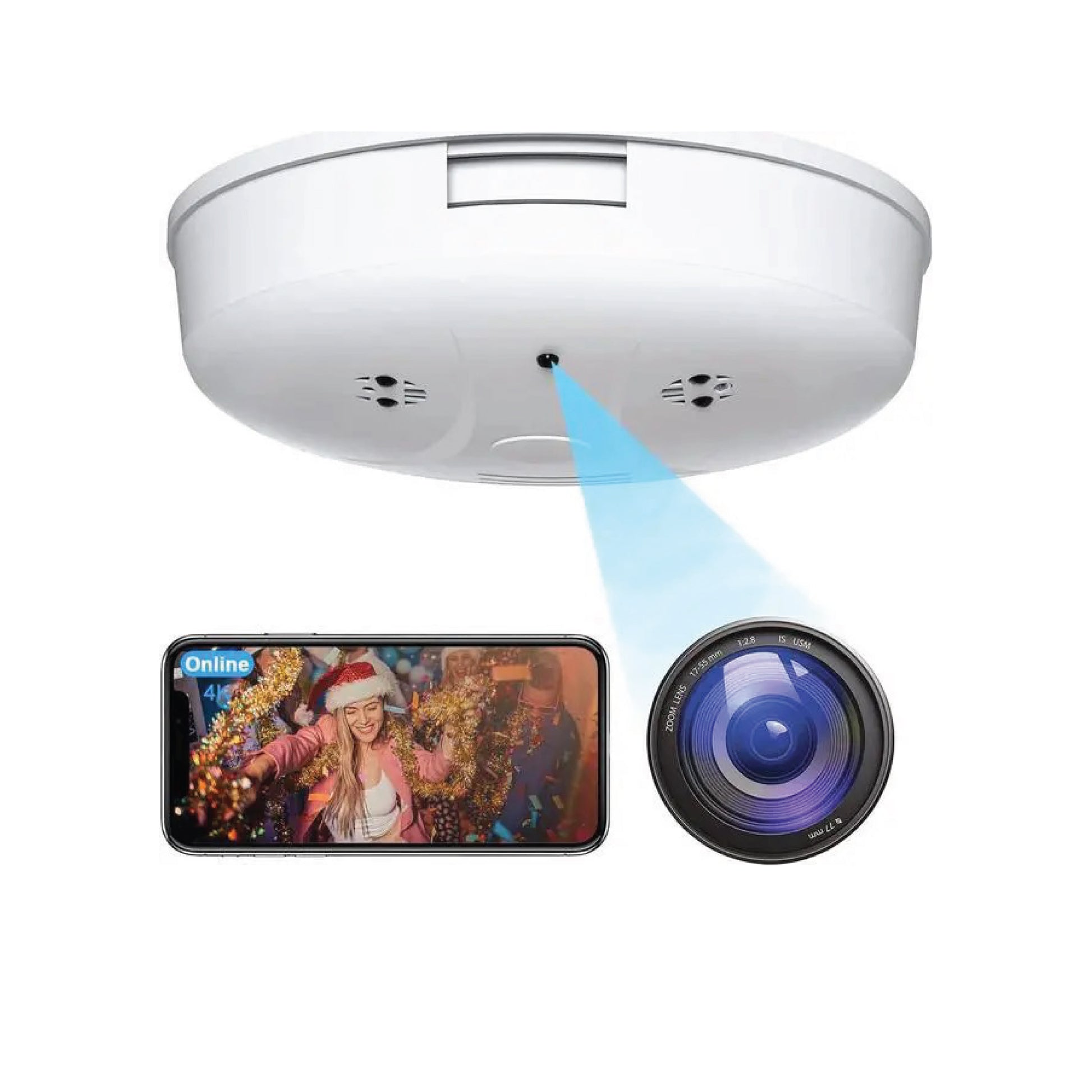 Smoke detector Camera